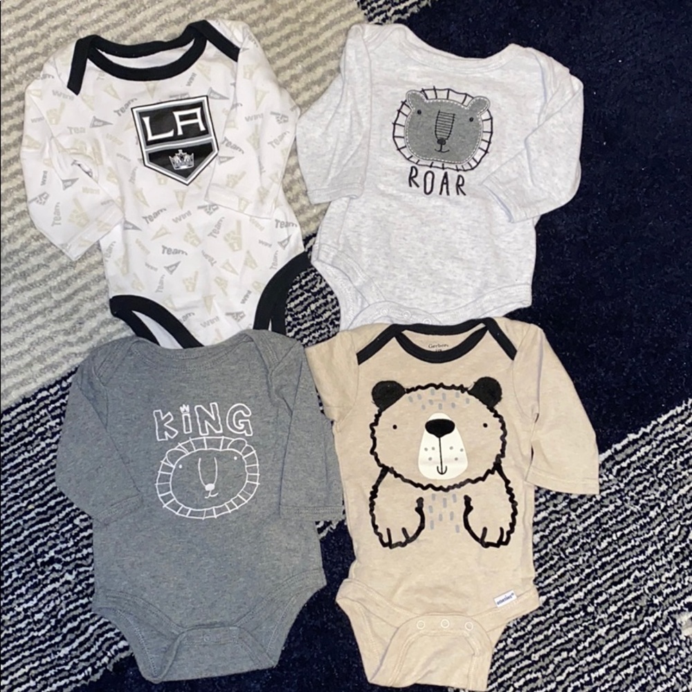 Baby Boy Long sleeve onesie